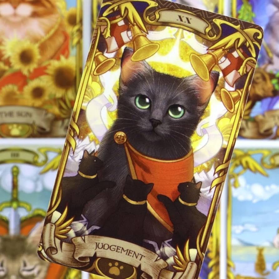 ✨待望の猫ちゃんデザイン！✨ゆるふわな猫ちゃんのルノルマンカード・オラクルカード ✨待望の猫ちゃんデザイン！✨ゆるふわな猫ちゃんのルノルマン